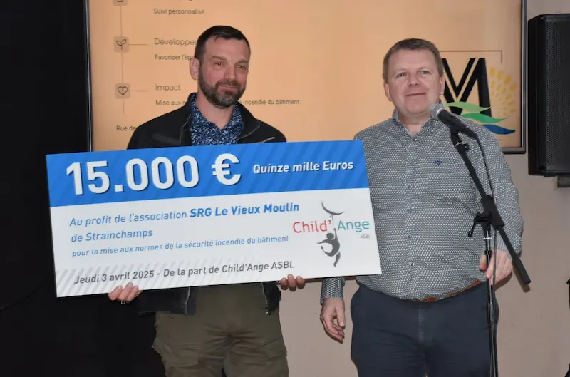 Chèque de 15.000€