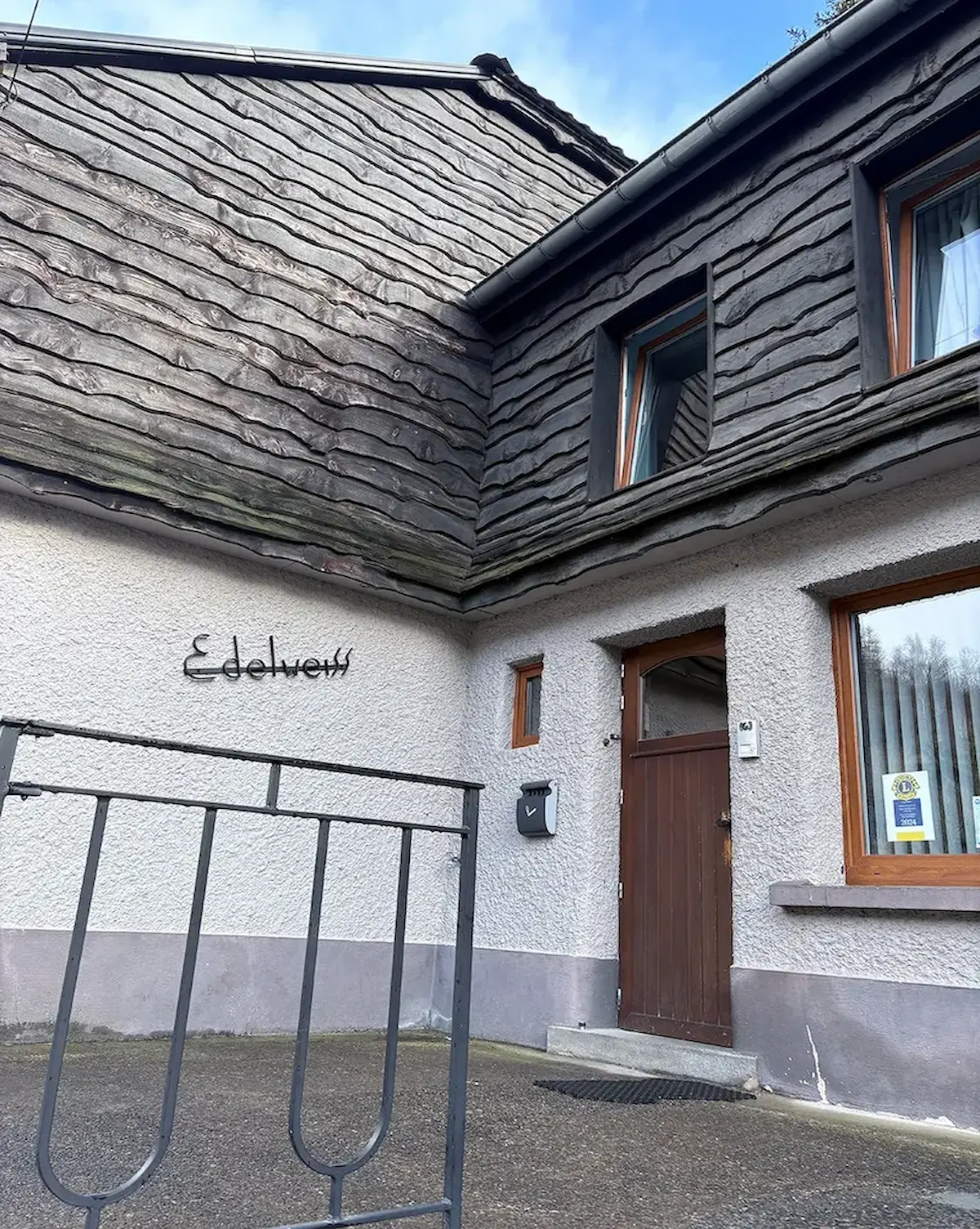 Entrée du Edelweiss