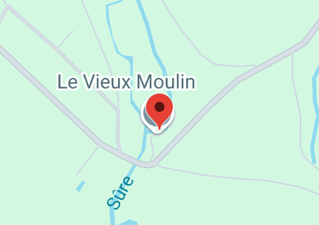 carte de la localité du vieux moulin